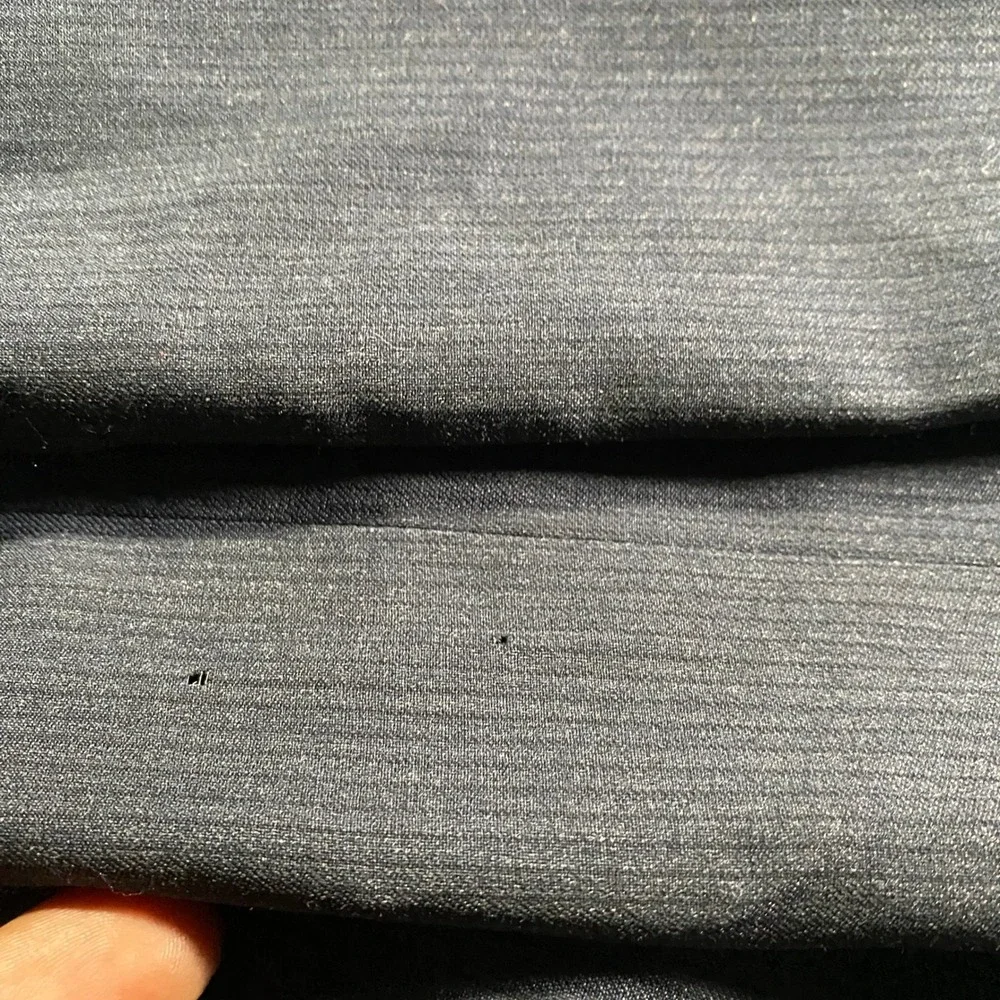 Banana Republic Classic Fit Men's Pinstripe Wool‎ Blend Dress Pants 33x30 Navy